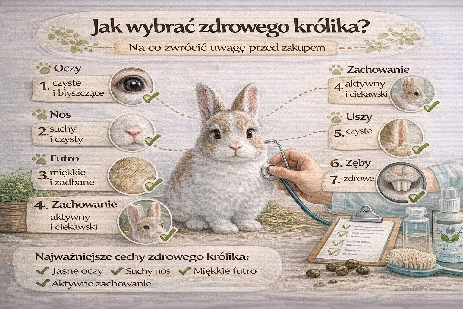 Jak wybrać zdrowego królika? Na co zwrócić uwagę przed zakupem